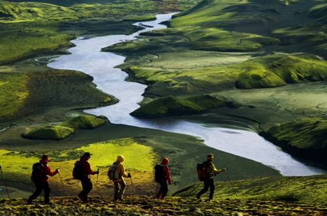 Randonnée écotouristique en Islande 